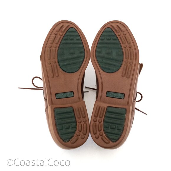 Polo Golf Ralph Lauren Women's Shoes 6 Saddle Kiltie Oxford Ivy Preppy Vintage 2 - Picture 10 of 11